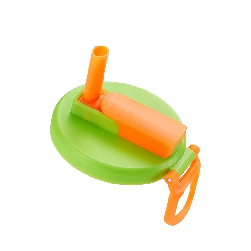 Silikon-Deckel mit Strohhalm für Dosen