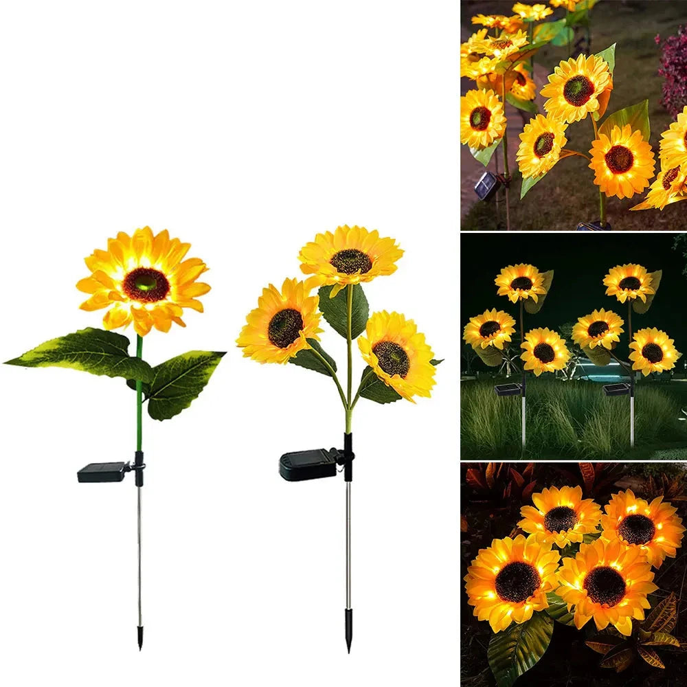 Solar-Sonnenblumenlampen